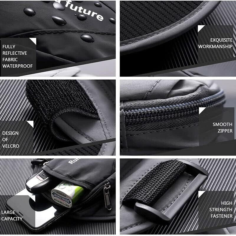 Universal Outdoor Sports Armband Case Phone Holder Gym Running Jogging Arm Band - Durable, Water-Resistant Phone Holder- Fits 5.5" to 6.1" Devices