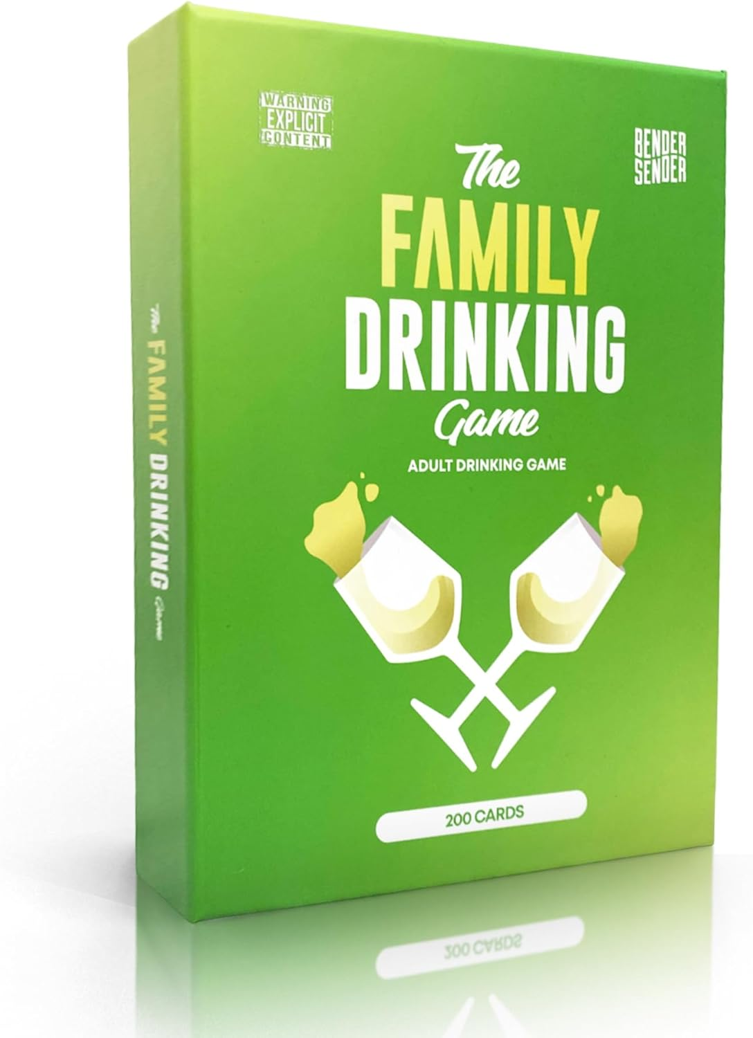 Family Adult Drinking Game, 200 Cards - Funny, Entertaining Dares and Questions for Any Family Gathering