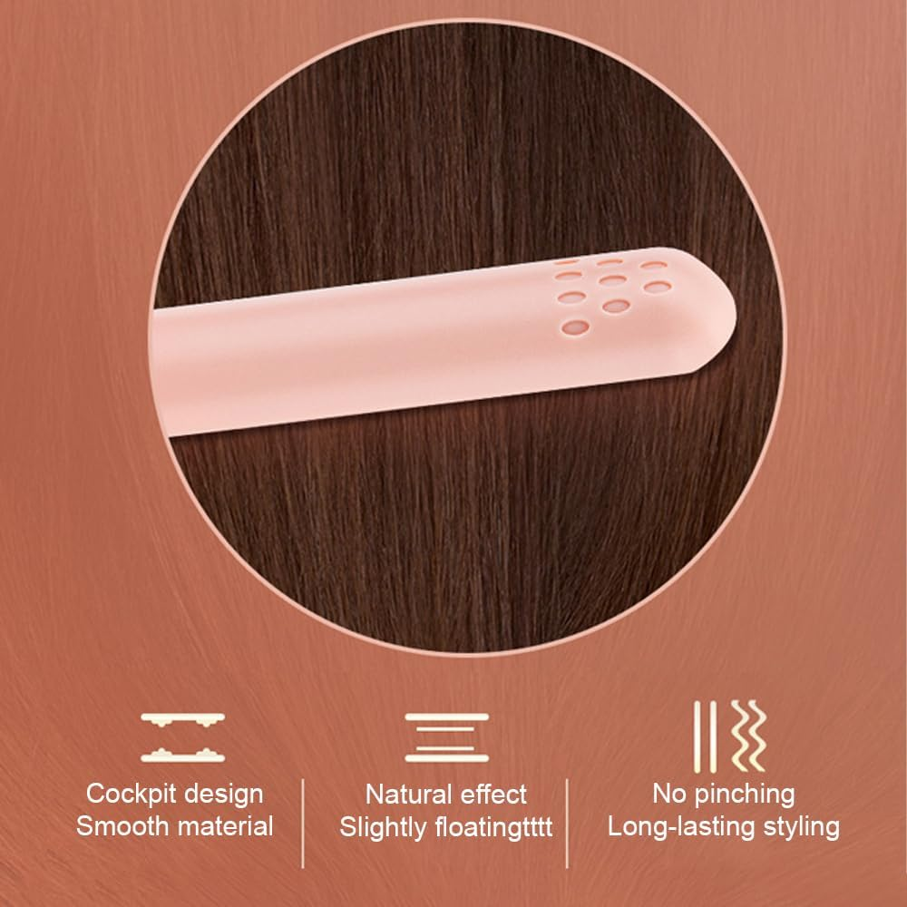 Portable Small Curling Iron 2-In-1 Dual Purpose H Straightener USB Plug Curler for Home Dorm Travel