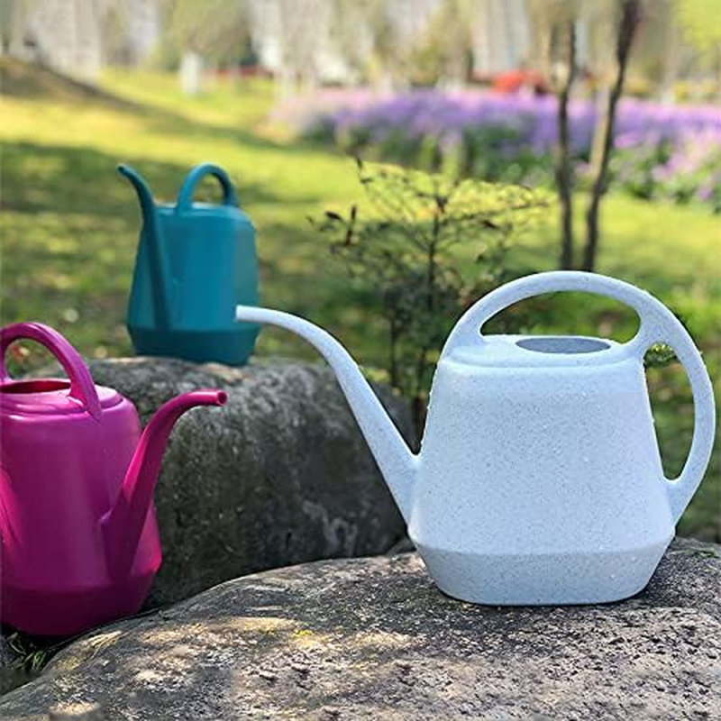 Watering Can - for Home Plant Garden (Blue, 2L) image number 6