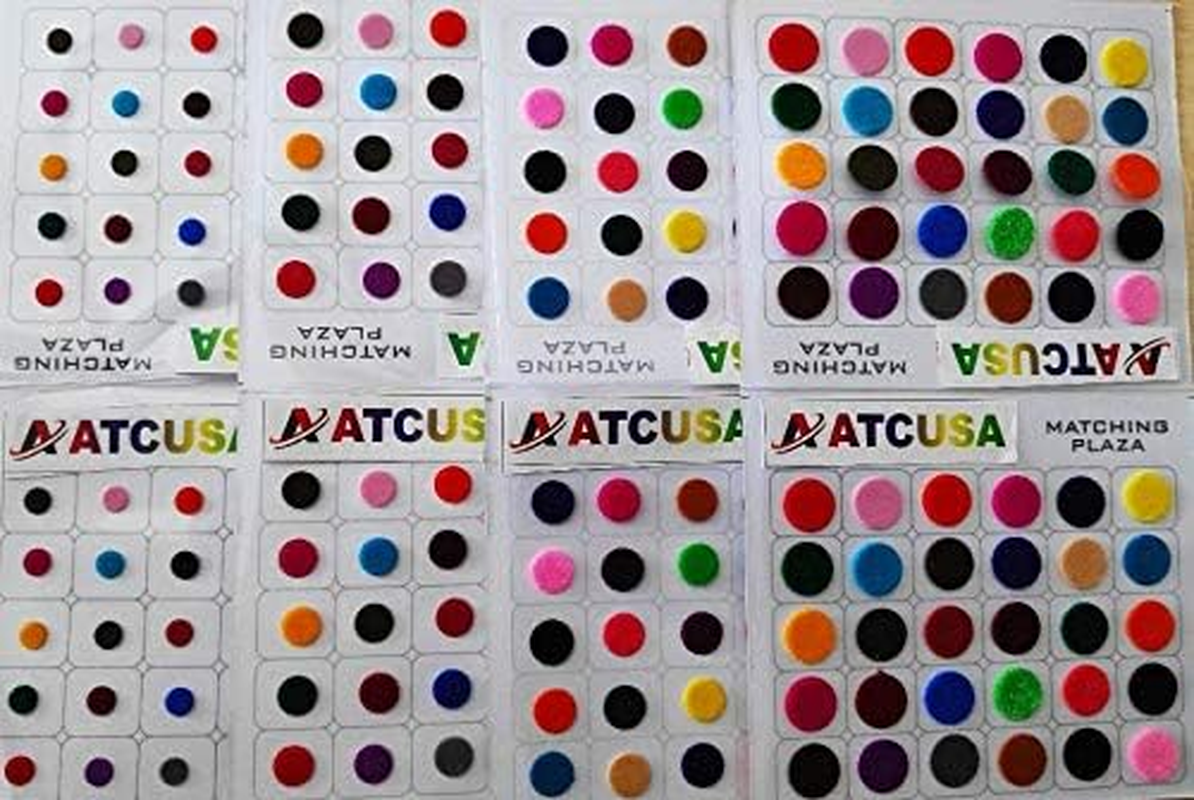 ATCUSA Premium Bindi Assorted Indian Daily Use Forehead Bindi round Dot Tattoo Body Art Sticker Craft Decor Belly Decor 240 Count (Pack of 1) Multi Color image number 5