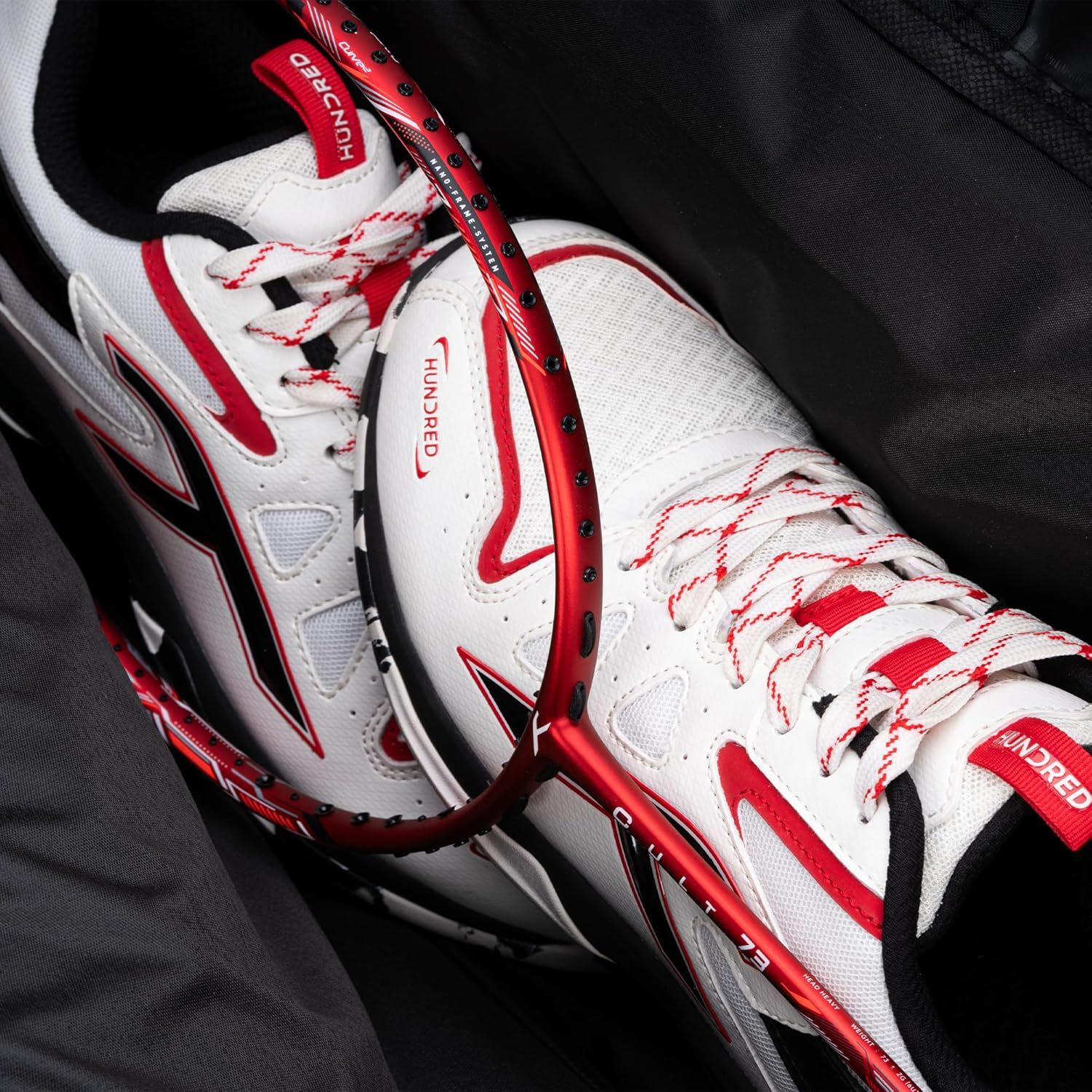 HUNDRED Urban Pod Badminton Kit-Bag (Royal Blue, Large) | Unisex | Material: Polyester | 3 Spacious Compartments | Double Zipper Closure image number 1