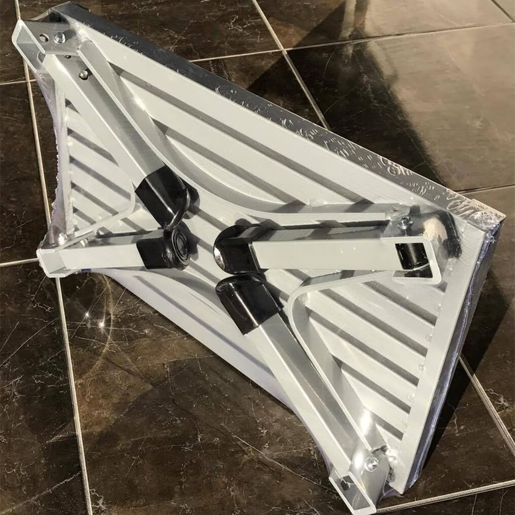 Portable Folding Step Stool Ladder,Luminous Caravan Camping Rv Accessories with Non-Slip Rubber Feet,Aluminium Caravan Step Camper Trailer for Camping or Kitchen Bathroom Footstool image number 1