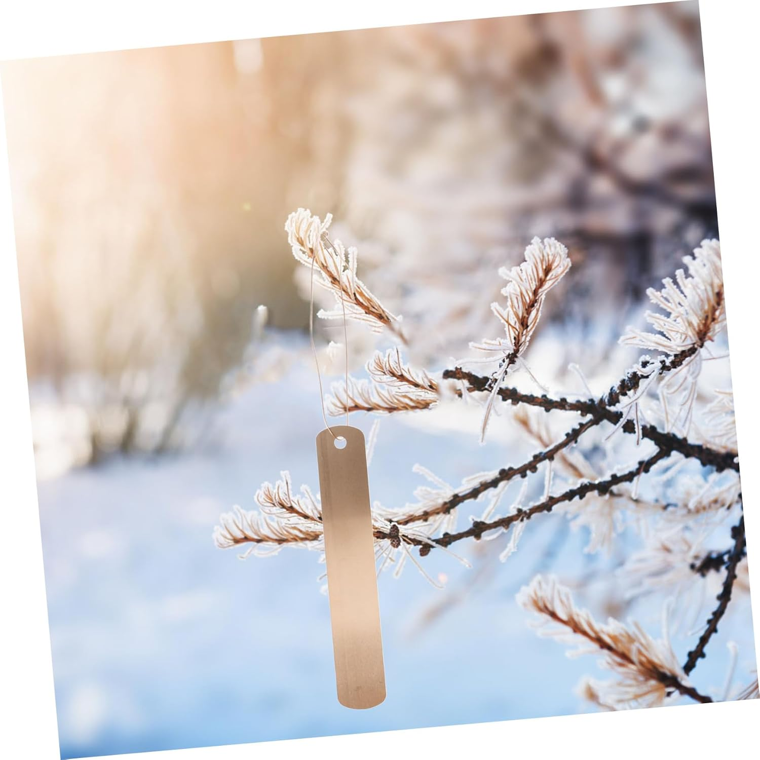 10Pcs Copper Plant Labels Reusable Metal Tags for Garden Markers Tree Id Tags for Easy Identification Greenhouses and Outdoor Gardens image number 5