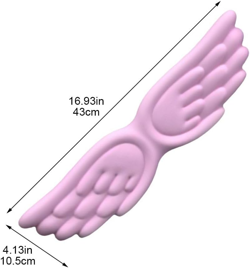 Keyboard Wrist Rest Angel Wings Keyboard Wrist Rest Easy Typing, Pain Relief for Computer and Laptop Home Office Gaming image number 3