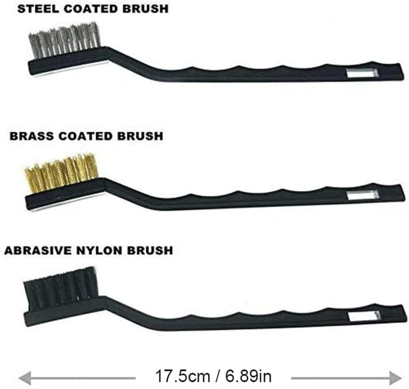 Eacam 26 PCS Drill Brush Attachments Car Detailing Brush Kit for Auto Includes Scrub Pads Sponges Detailing Brushes Washing Mitt Air Vent Brush Cleaning Cloth Household Cleaning Set for Cars Bathroom image number 3