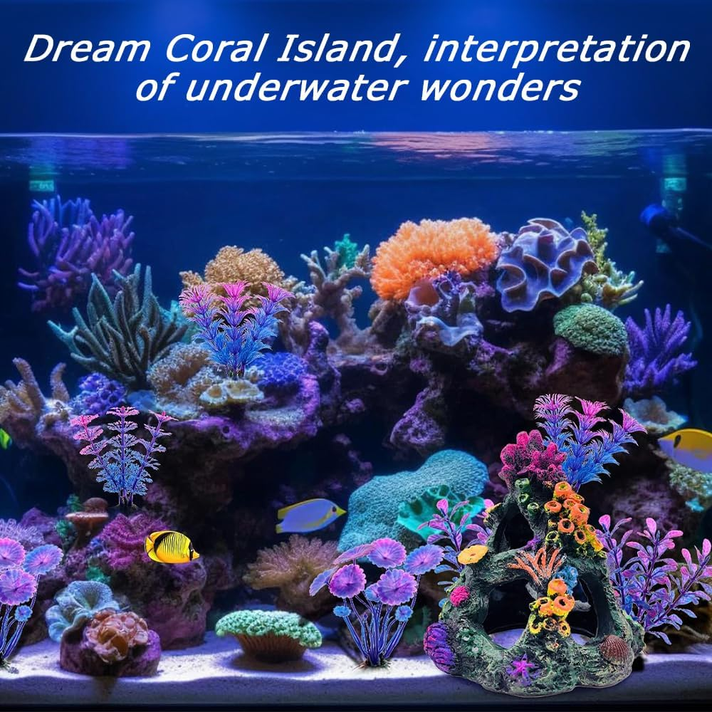Fish Tank Coral Reef Set image number 5