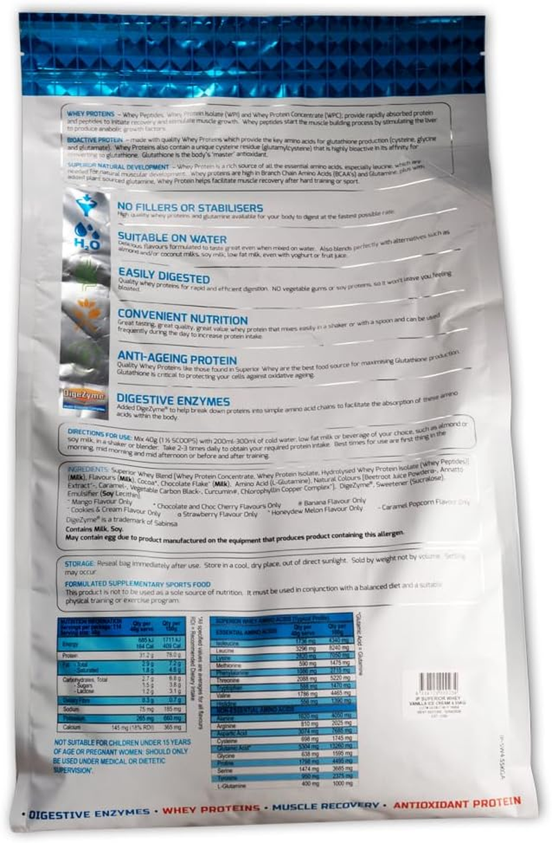 International Protein Superior Whey Chocolate Protein Powder 4.55 Kg