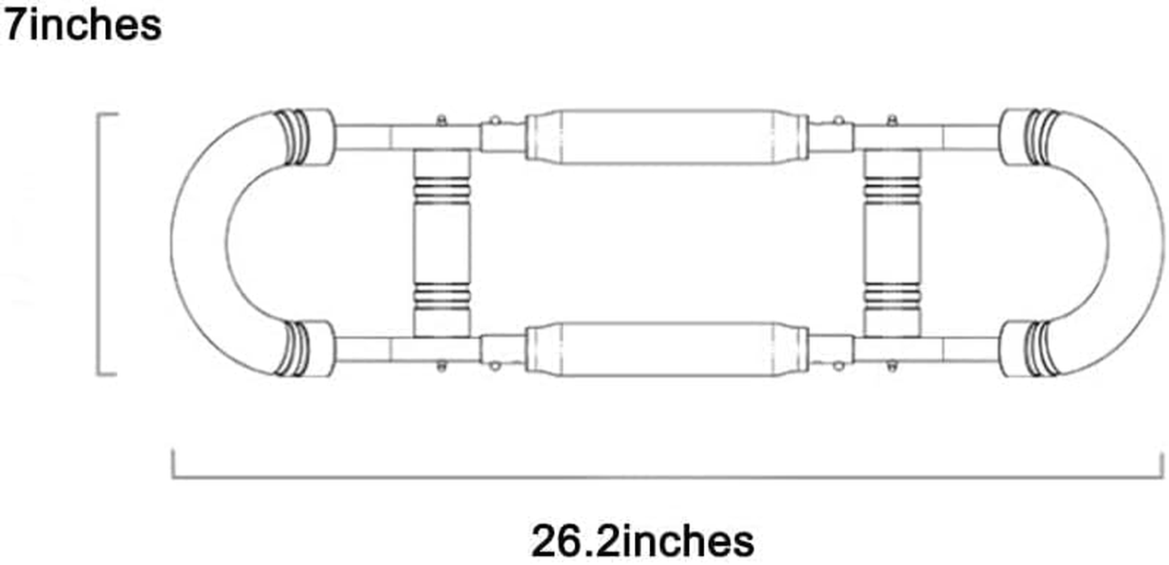Twister Arm Trainer, Adjustable Chest Workout Equipment, Detachable Design, Arm Strength Trainer, Shoulder Workout, Portable Spring Resistance for Home Workout Equipment image number 6