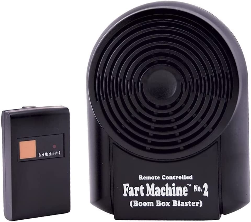 Loftus Fart Machine 2 - 15 Unique Sounds, 100Ft Range, Black, Adult Prank Item