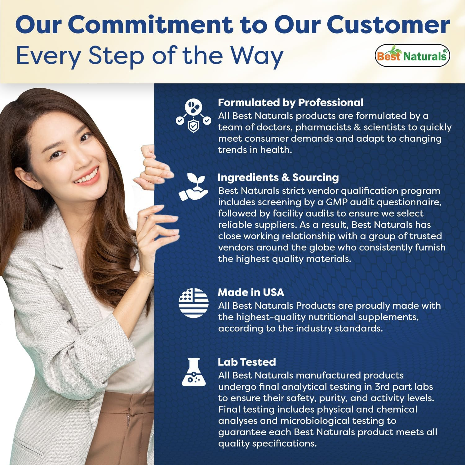 Best Naturals MK-7 100 Mcg 60 Vcaps image number 1