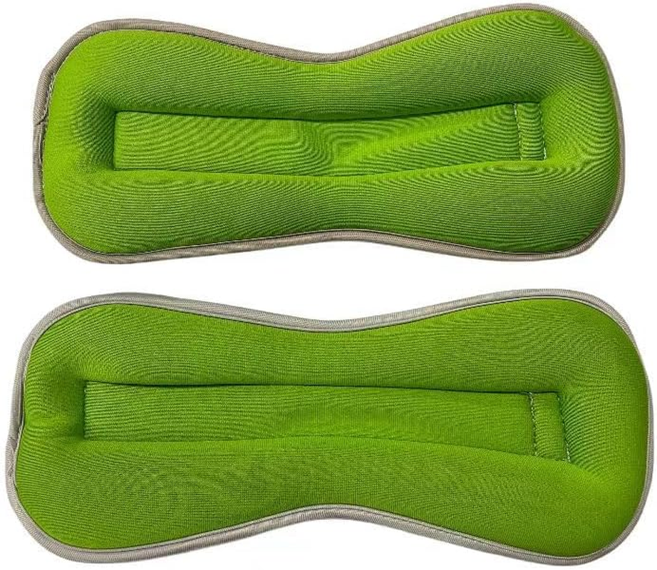 Ankle Arm Wrist Weights Straps by HCE - Fully Adjustable Fixed Weight for Arm, Hand & Leg - Best for Walking, Jogging, Gymnastics, Crossfit, Cardio Training, Aerobics Exercise (1KG to 4KG)