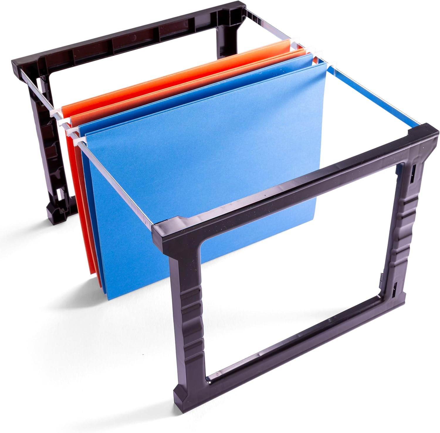 Officemate Plastic Hanging File Folder Frame, 18 Inch, Letter and Legal Size. 1 Set (91961) image number 2