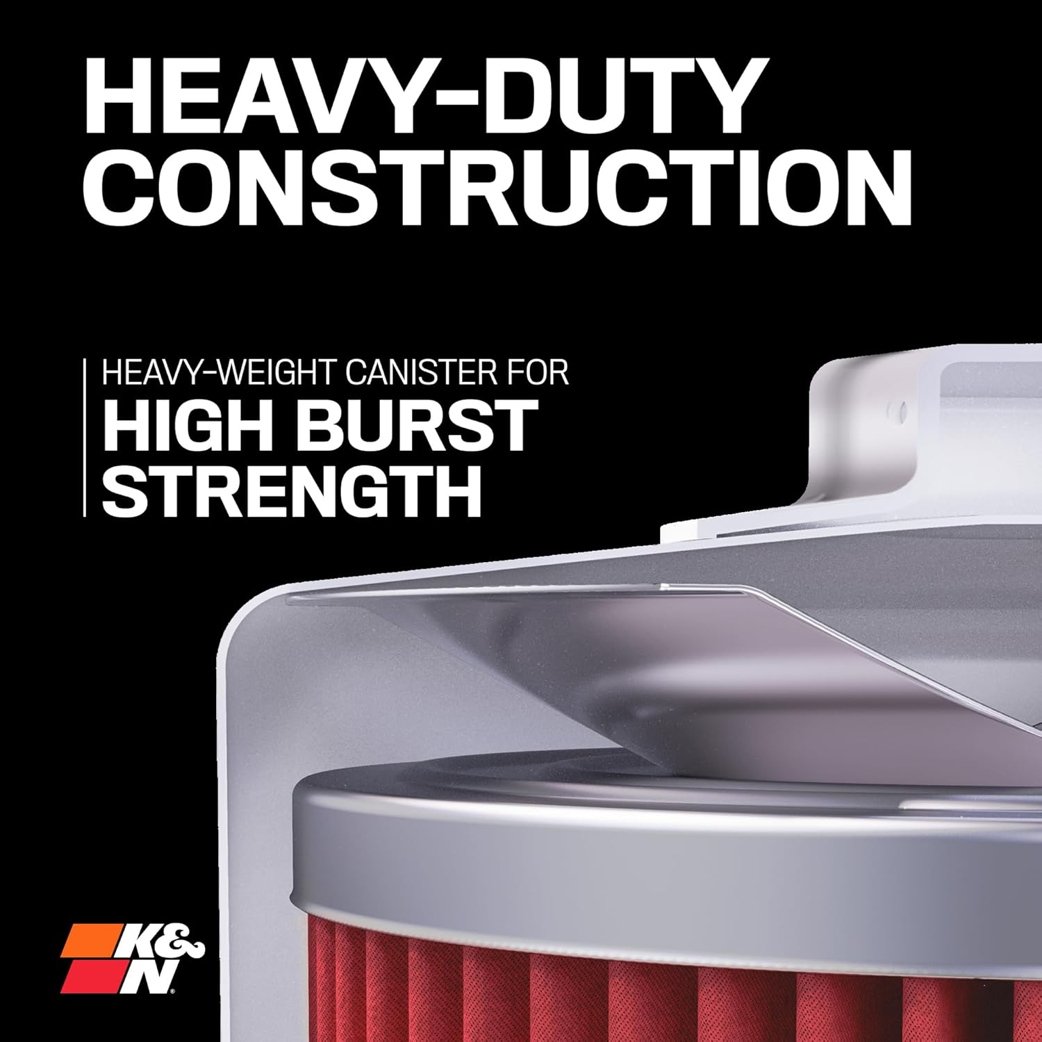 K&N KN-163 Premium Oil Filter for 2005 BMW K1200LT 1170 image number 5