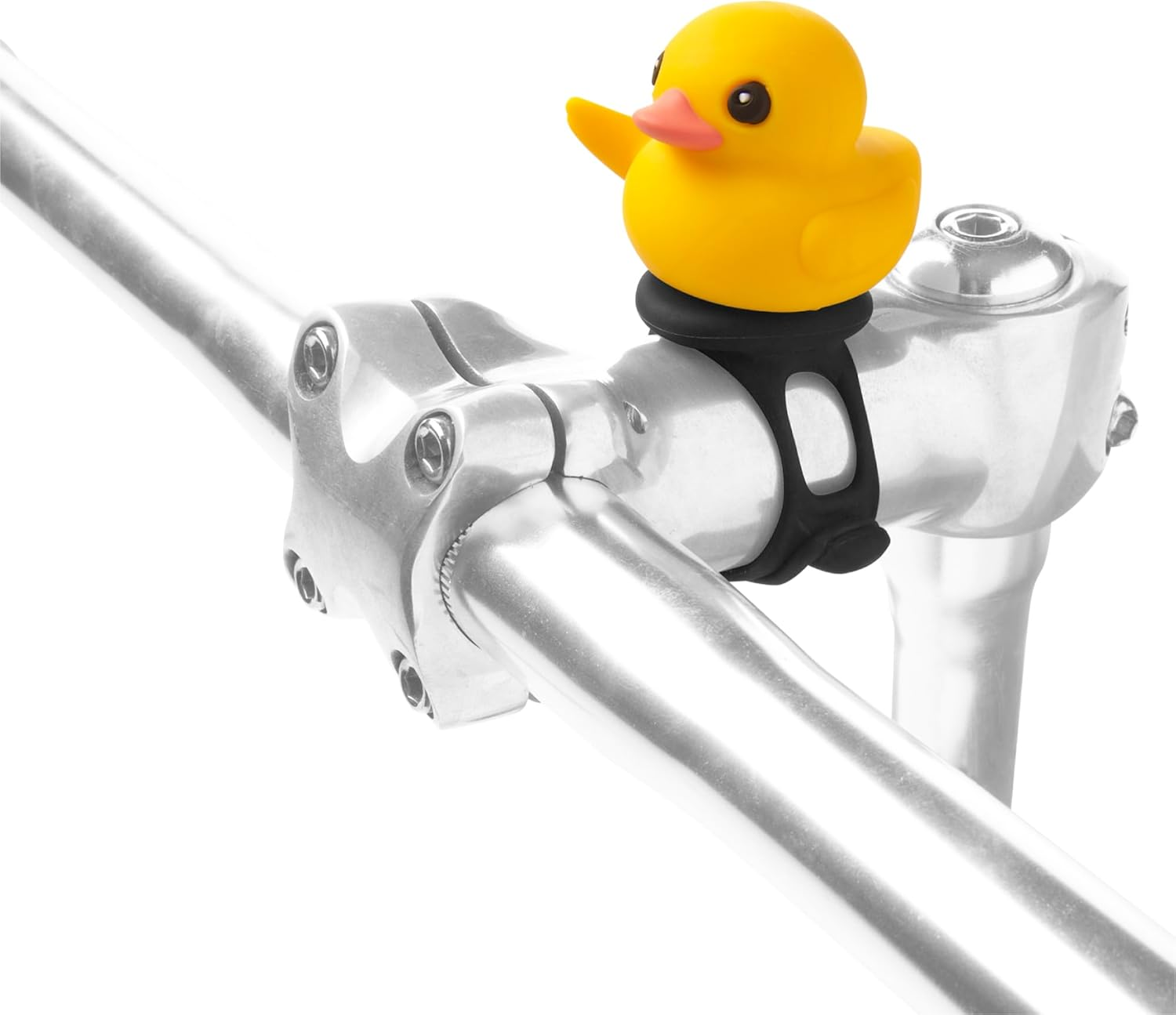 Bone Character Bike Domestique (Strap or Lock on Type), Cute Bicycle Ornament for Stem & Handlebar, Waterproof Silicone Toy Decoration for Scooters, Cycling Accessory for Kids image number 5