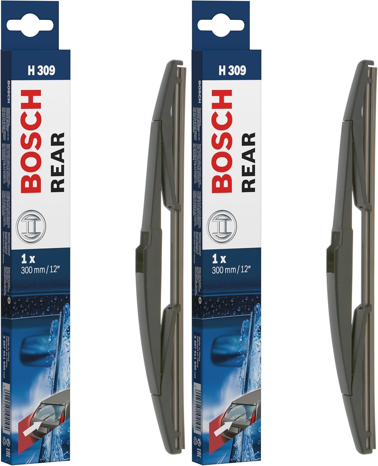 BOSCH H318 Rear Windshield Wiper Blade image number 1
