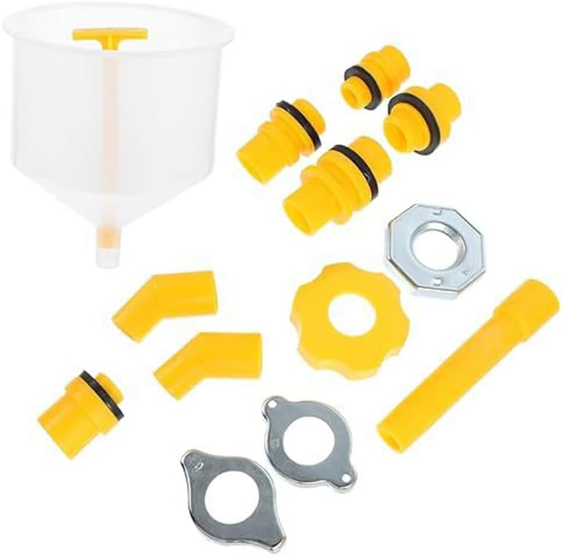 15Pcs No-Spill Coolant Funnel Kit,Vehicle Radiator Coolant Filling,Universal Spill Proof Auto Radiator Funnel Bleeder Accessories with Adapters,Universal Vehicle Antifreeze Bleeder image number 2