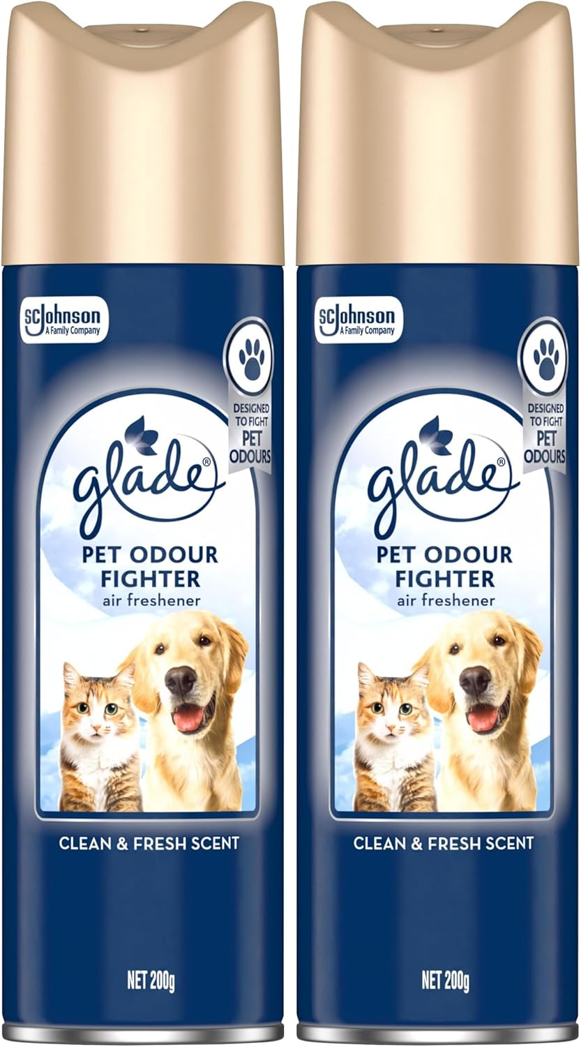 Glade Pet Odour Fighter Air Freshener Spray 200G &ndash; Fights Tough Pet Smells, Clean and Fresh Scent, Fast Acting image number 5