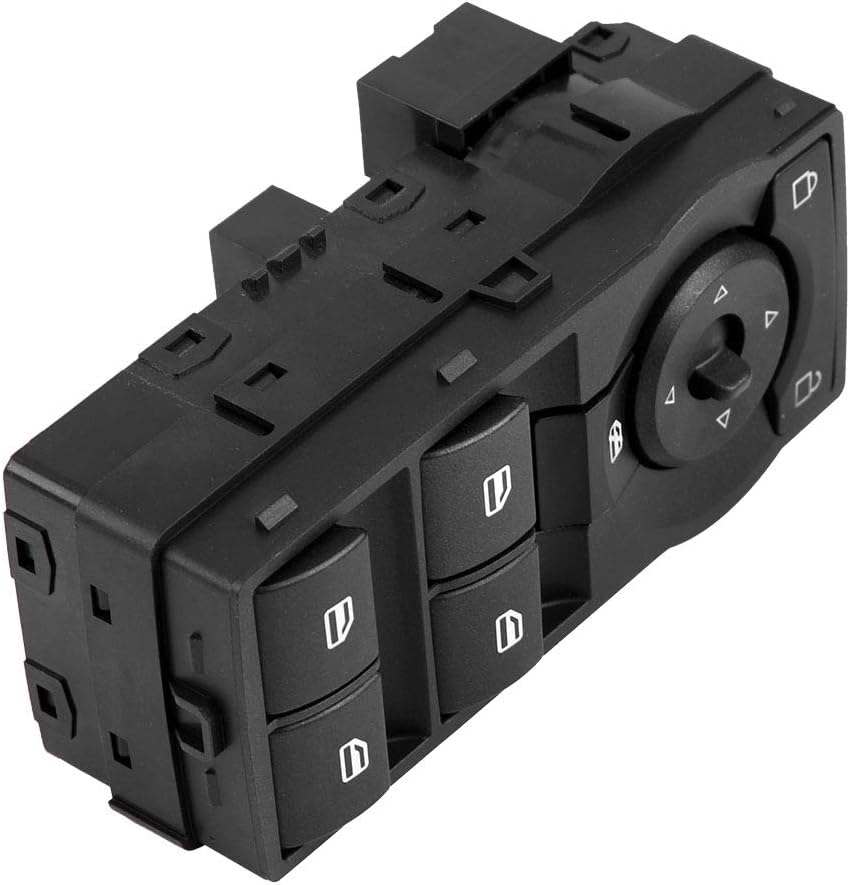 Power Window Switch, Front Rear Left Right Power Window Switch, Power Master Control Window Switch with Red Illumination, Master Power Window Switch for Commodore VE image number 2