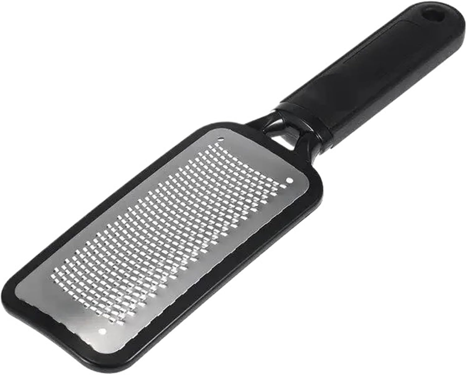 Stainless Steel Feet File to the Skin and Calluses of the Feet Foot Rub Rubbing Stone Pedicure Tool(Black)