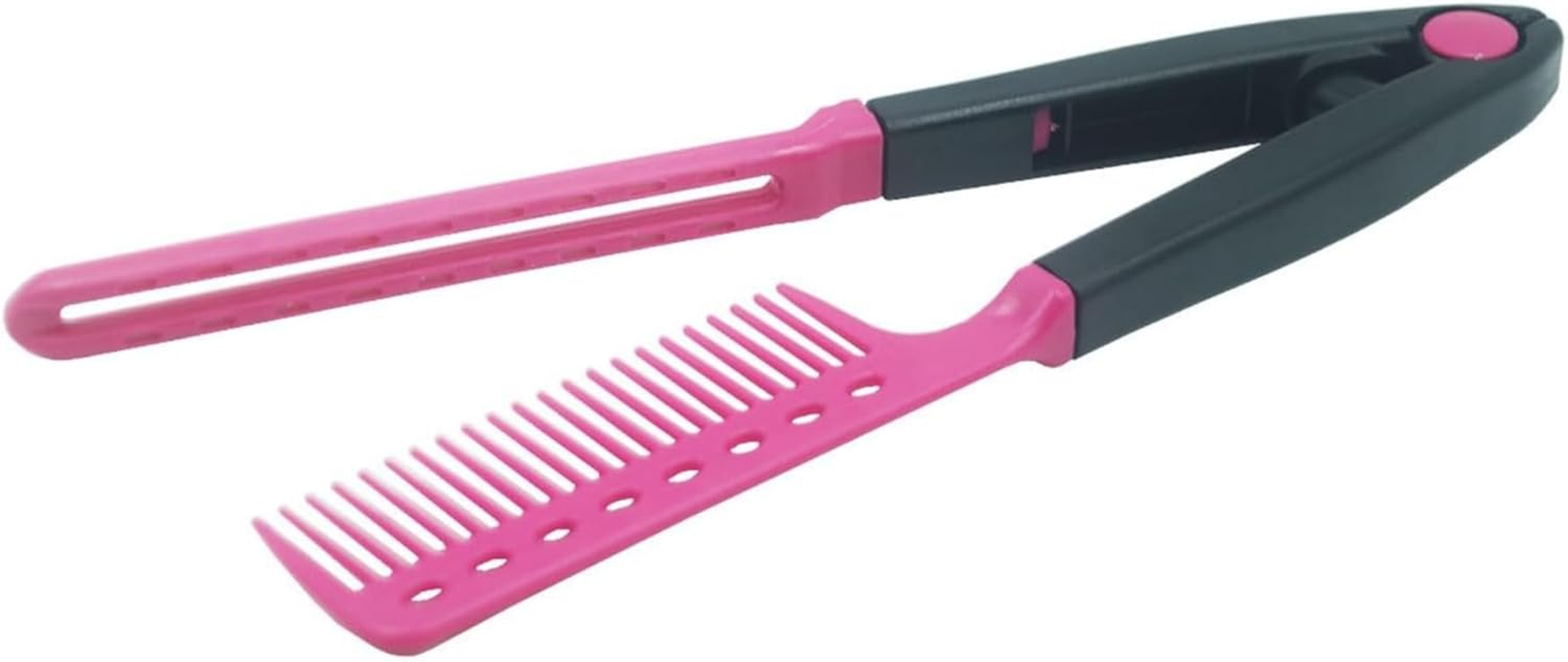 3PCS V-Shaped Hair Straightening Comb Set &ndash; Plastic DIY Salon Styling Combs for Professional & Home Use, Hair Brush Combs for Straightening, Styling & Blow Drying