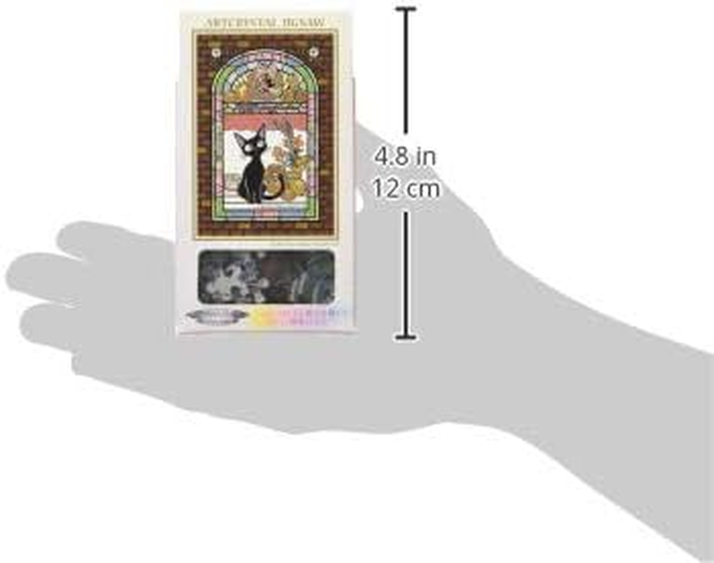 Ensky Kiki'S Delivery Service Jiji Petite Artcrystal Jigsaw Puzzle (126-AC09) - Official Studio Ghibli Merchandise image number 2
