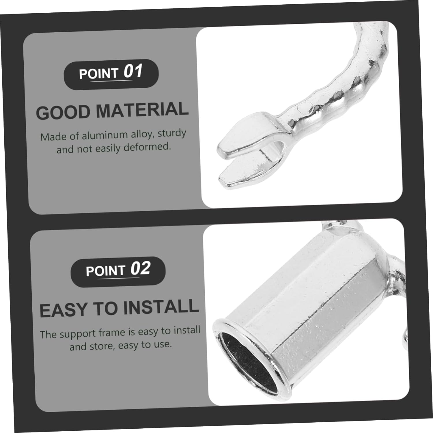 BESPORTBLE 5Pcs Fruit Tree Support Frame Aluminium Alloy Garden Plant Branch Support Tool for Fruited Tree Branches Straightening in Garden