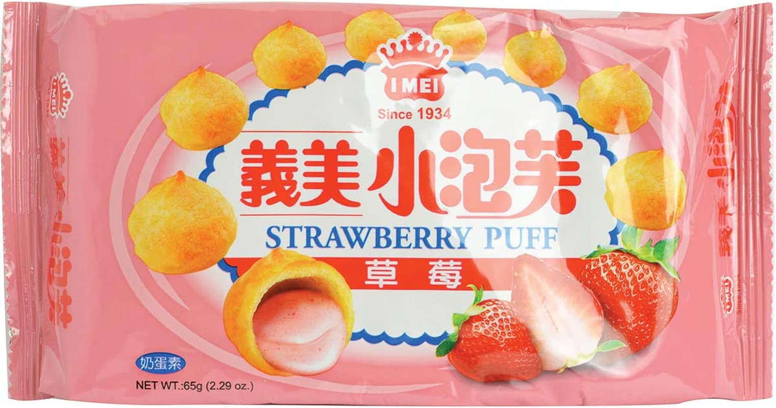 I Mei Strawberry Puff 57Gm image number 2