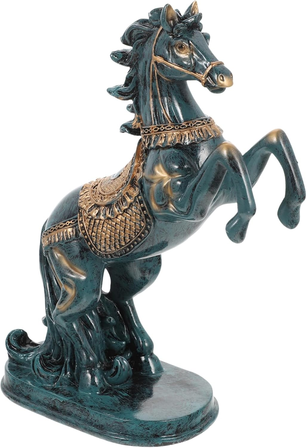 Adorable Horse Ornaments Resin Horse Figurine Christmas Ornament Home Decor image number 5