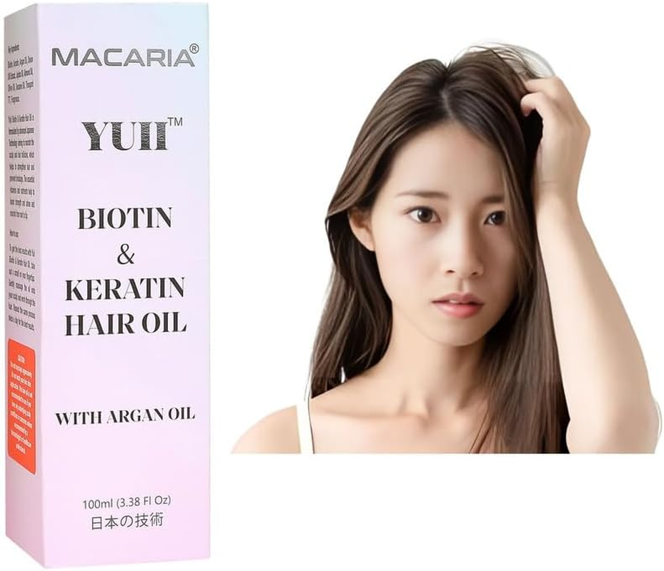 YUII Biotin Hair Oil for Women image number 4