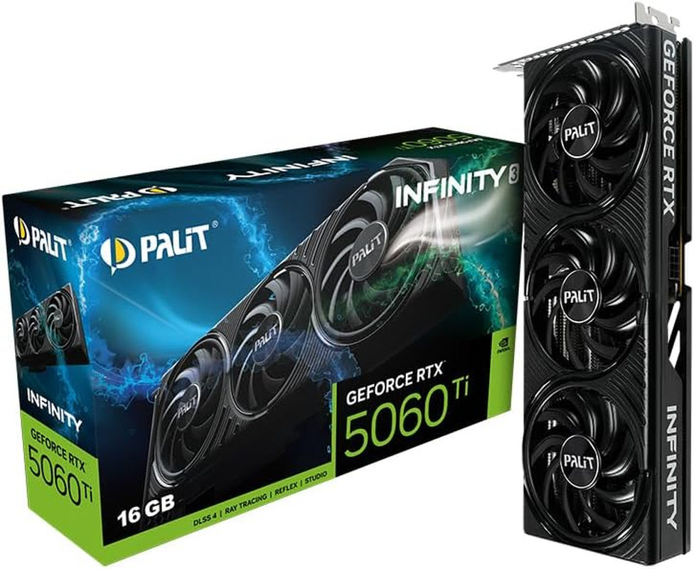 Palit Geforce RTX 5060 Ti Infinity 3 (16GB GDDR7/PCI Express 5.0/2572Mhz/28000Mhz) image number 2