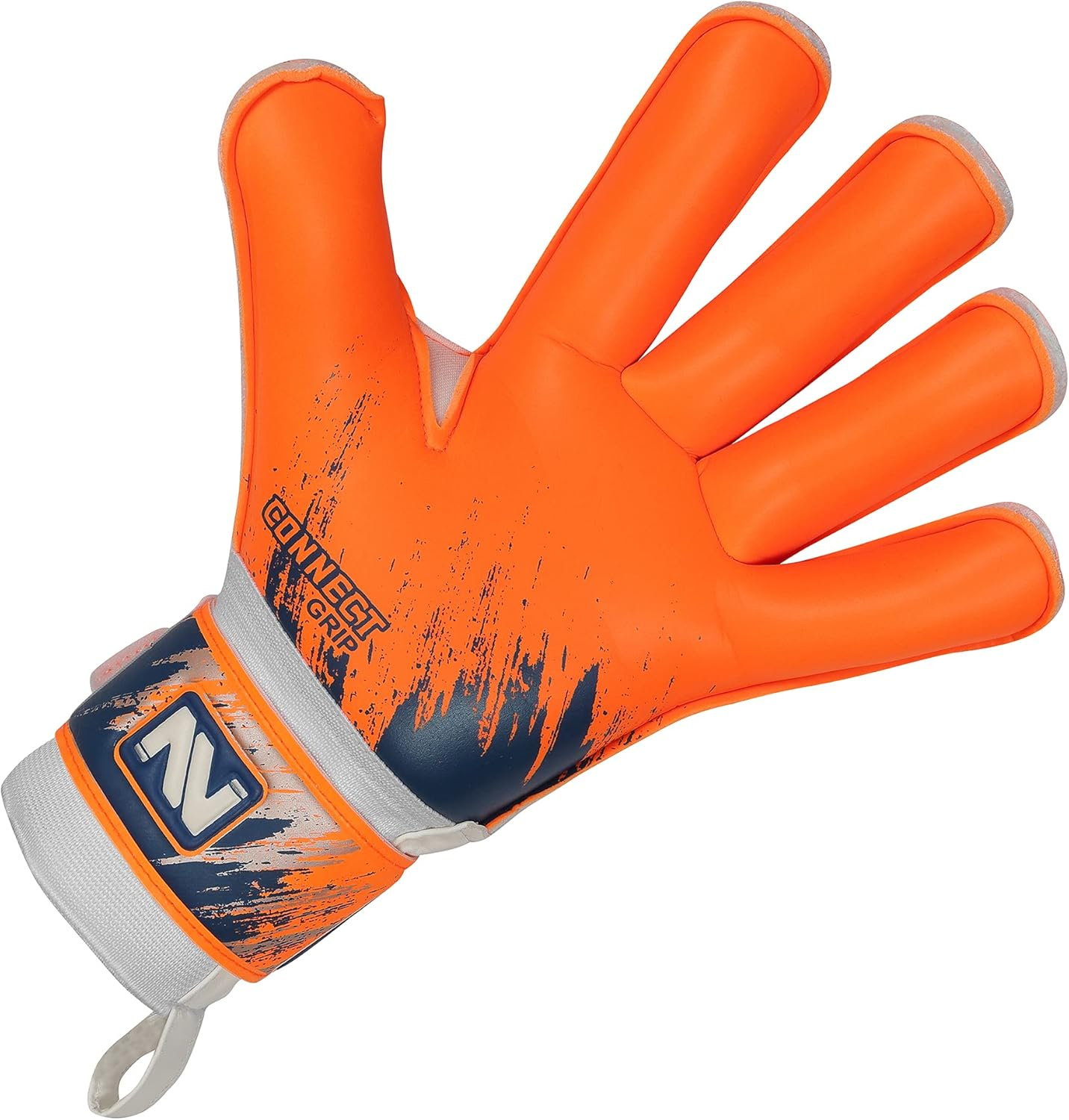 Connect Goalkeeper Gloves Premium Grip, Goalkeeper Gloves Kids, Youth & Adult, Football Gloves with Finger Support, Goalie Gloves, Goalkeeping Gloves Size 4/5/6/7/8/9/10