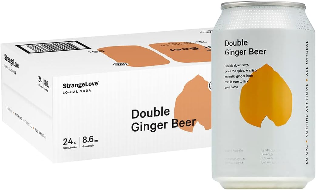 Strangelove Double Ginger Beer Lo-Cal Soda X 24 image number 6
