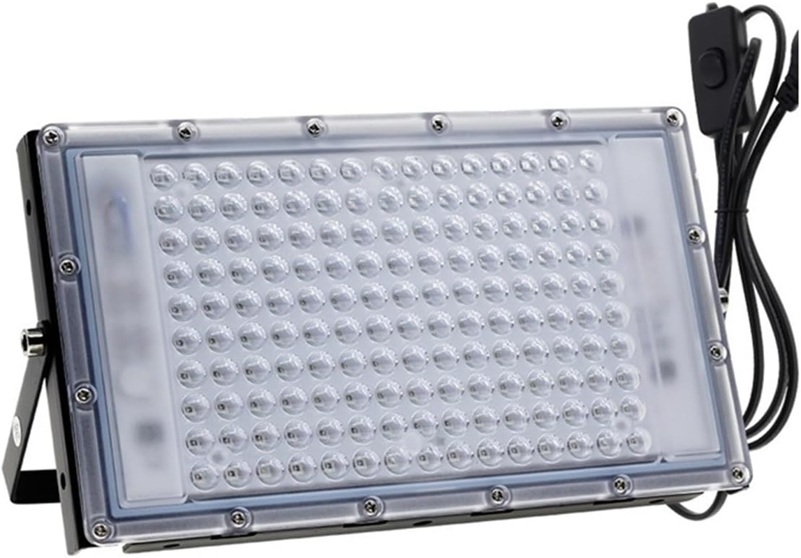 200/300W Purple Black Light 395Nm UV Curing Fluorescent Detection Lamp for Shadowless Glue Green Oil Resin for DIY Enclosures(100W) image number 6