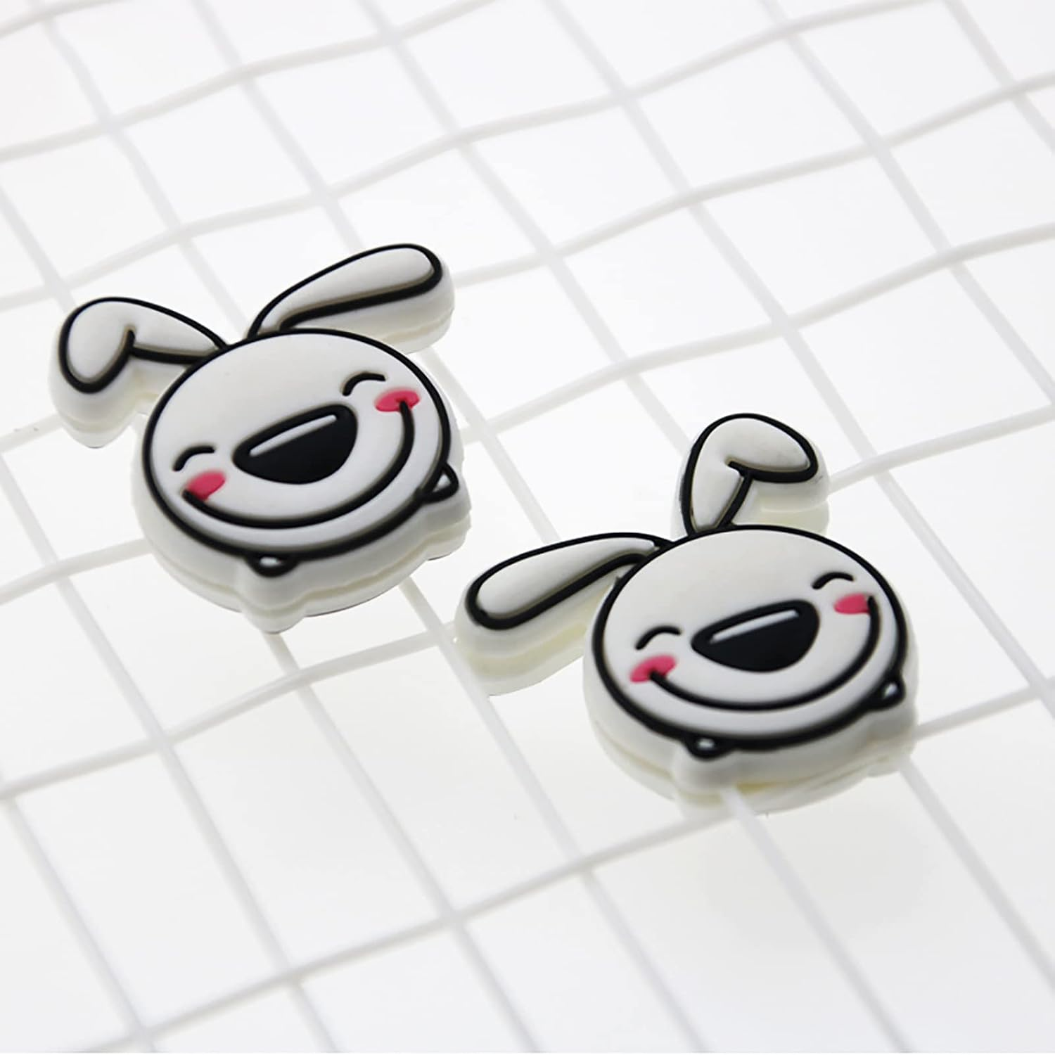 Tennis Racket Vibration Dampeners, Tennis Racket Shock Absorber, Colorful Tennis Accessories (6 Pcs Cute Animal Pattern) image number 6