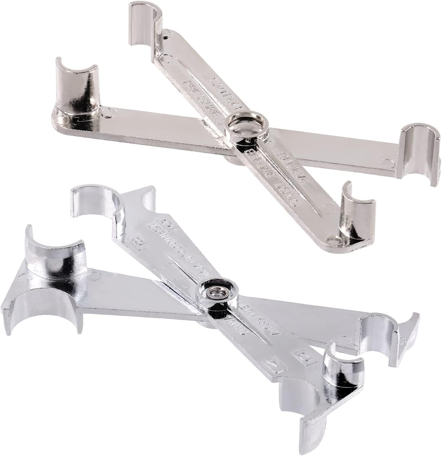 2Pcs Fuel Line Disconnect Scissor Tool Transmission Line Disconnect Tool Fuel Filter Tool for Quick Disconnection Auto Fuel A/C Line Vehicles 3/8&rdquo; 5/16&rdquo; and 3/8&rdquo; 5/8&rdquo; 1/2&rdquo; 3/4&rdquo; image number 5