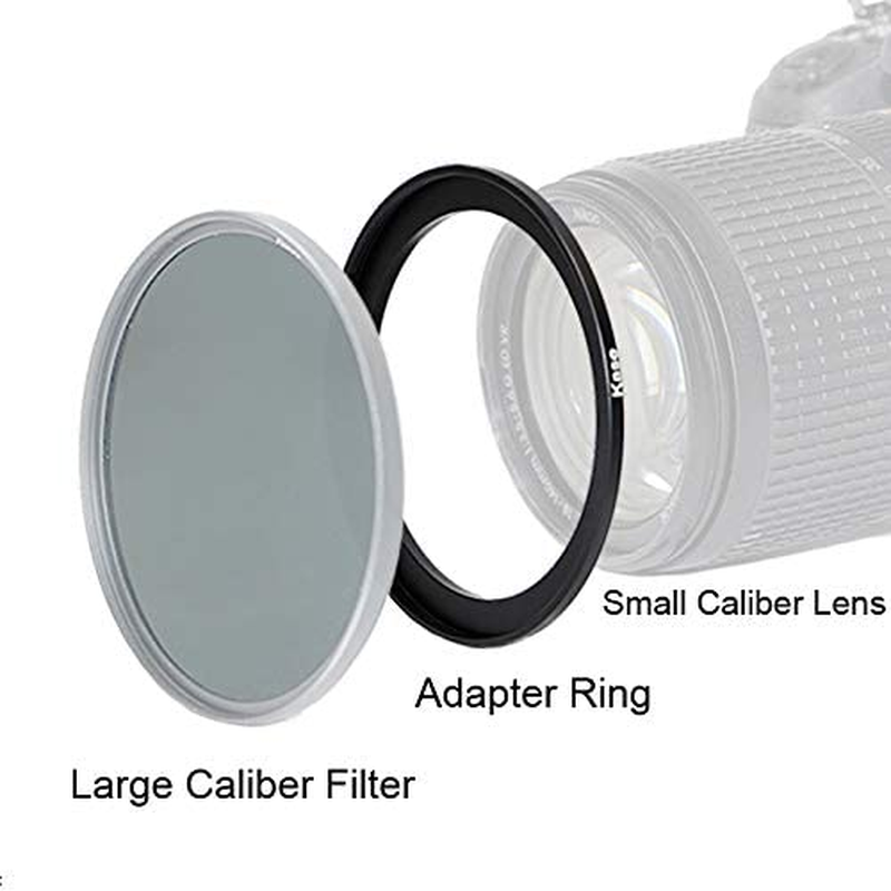 67Mm-82Mm Step up Ring [ 67Mm Lens to 82Mm Filter], FANZR Camera Lens Filter Adapter Ring, Premium Aluminum (2 Packs) image number 4