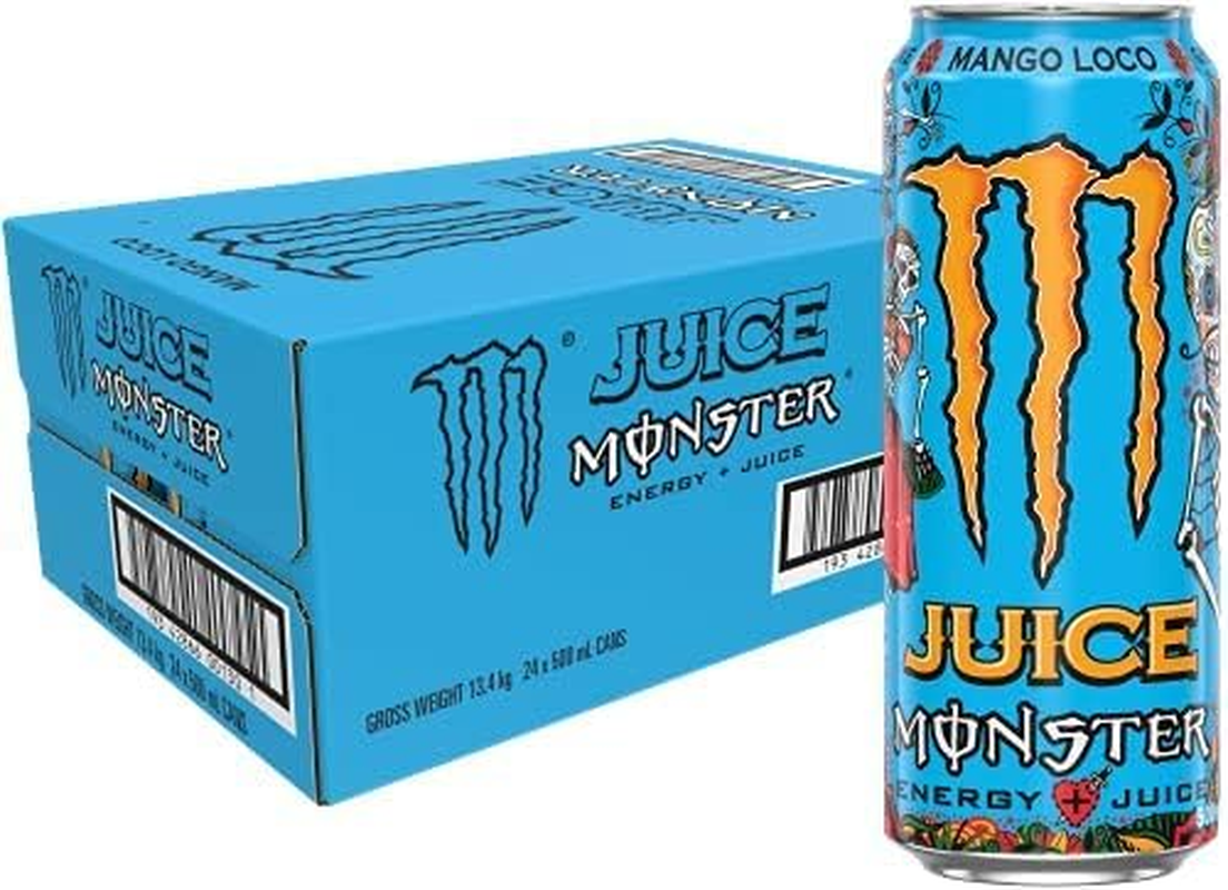 Monster Ultra Mango Loco Juice 24Pk and Monster Ultra Fiesta Mango 24Pk image number 6