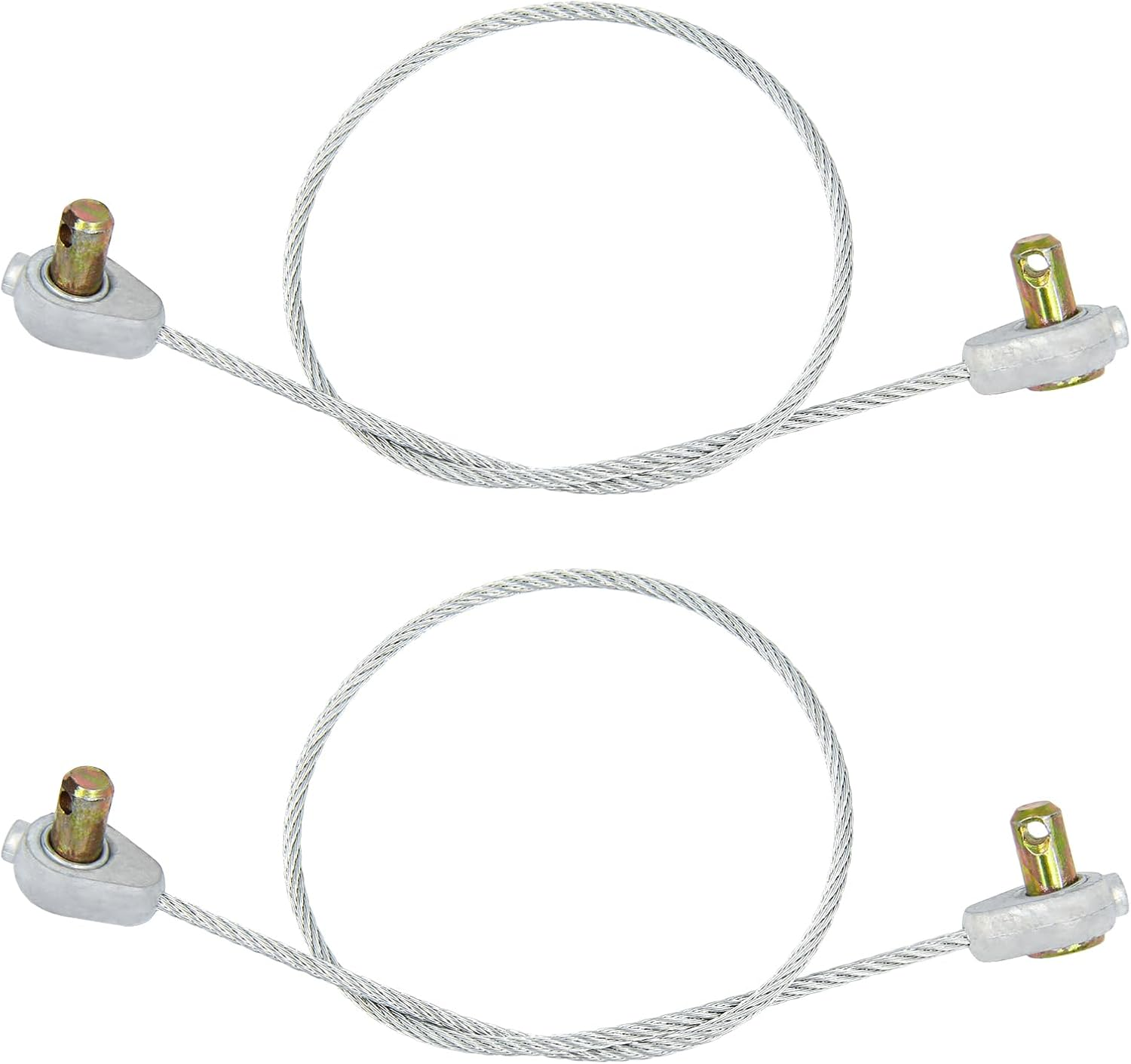 746-0968 946-0968 Deck Lift Cable Fits MTD Cub Cadet Craftsman Troy-Bilt Ryobi Yard Machines Yard-Man Lawn Mower Tractor, Cable Length 16" (2 Pack)