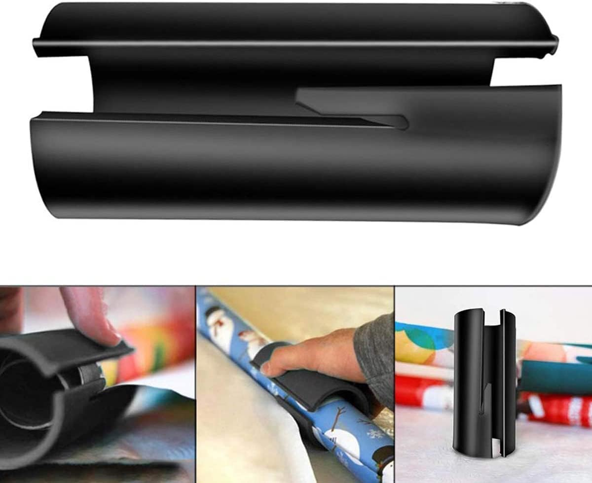 Gift Wrap Cutter Tool - Sliding Paper Roll Cutter for Wrapping Presents - 1Pc image number 2