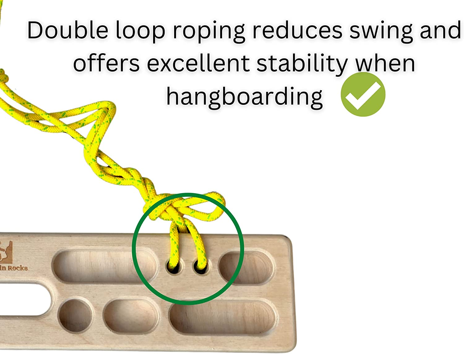 Wooden Portable Rock Climbing Training Hangboard for Finger Strength and Grip Strength | Finger Board Climbing image number 4