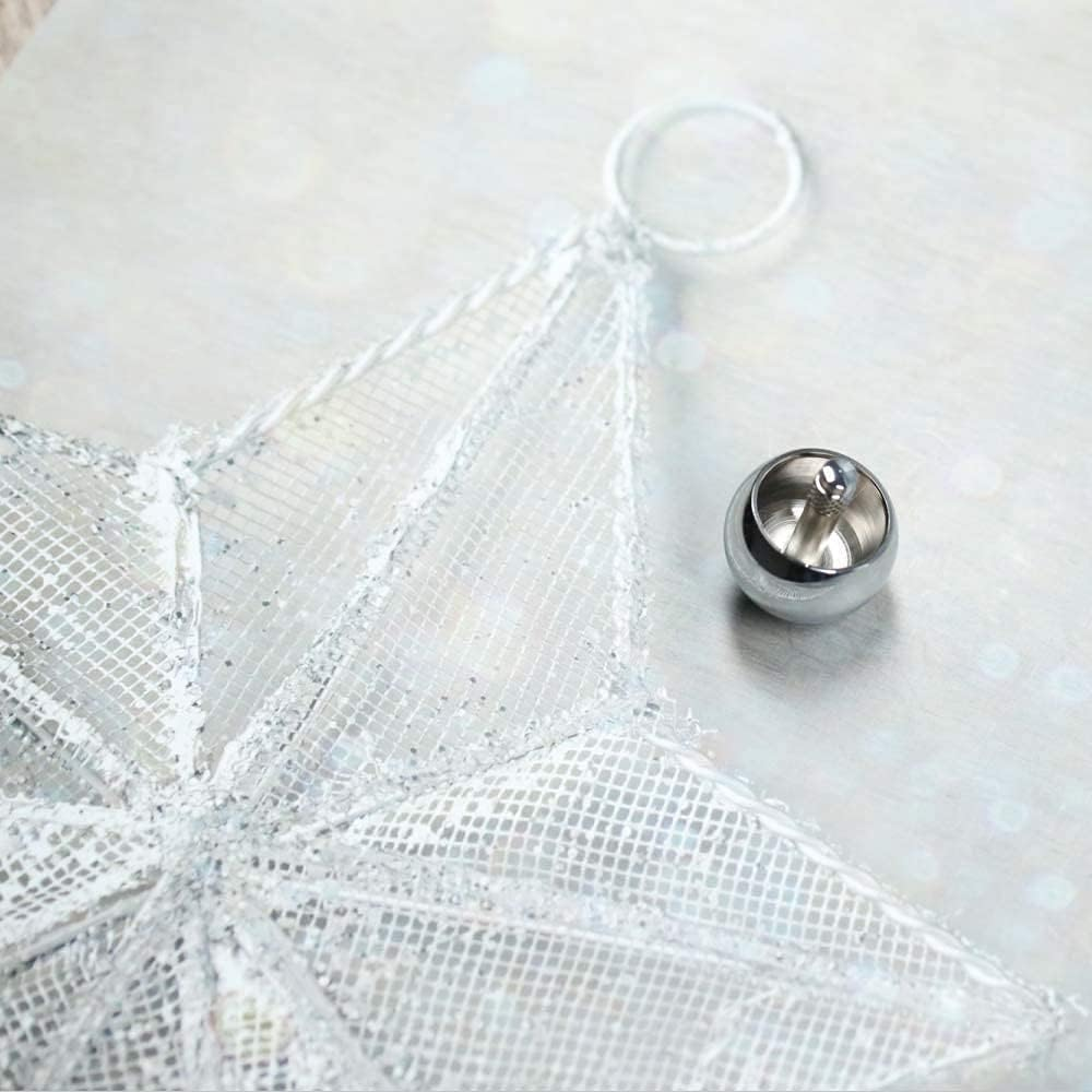 Tippe Metal Flip over Top Stainless Steel Amazing Toy Gift, Silver