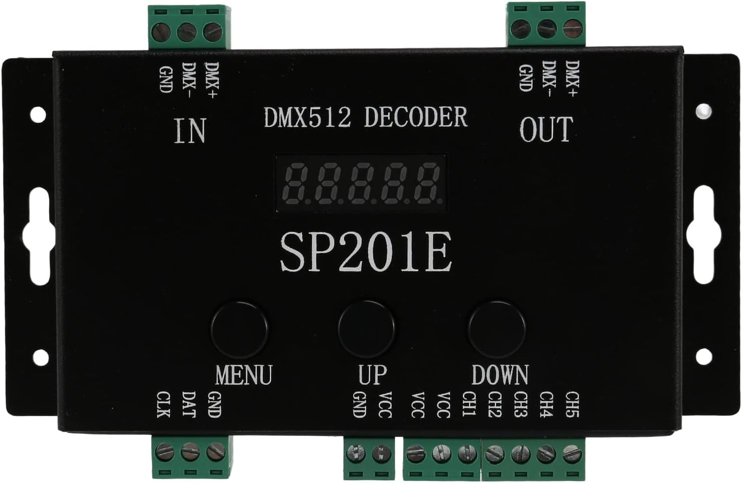 SP201E DMX512 WS2812B WS2811 DMX to SPI Controller Decoder,Support Multiple Ics image number 1