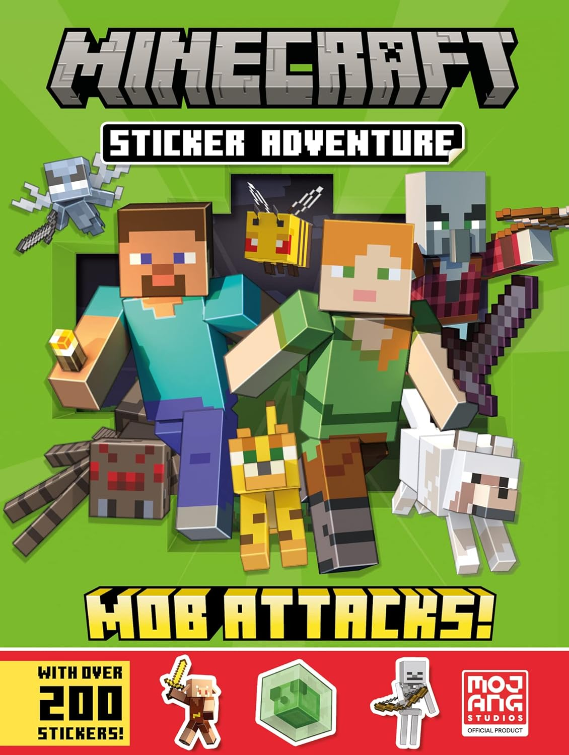 Minecraft Sticker Adventure Mob Attacks! image number 3