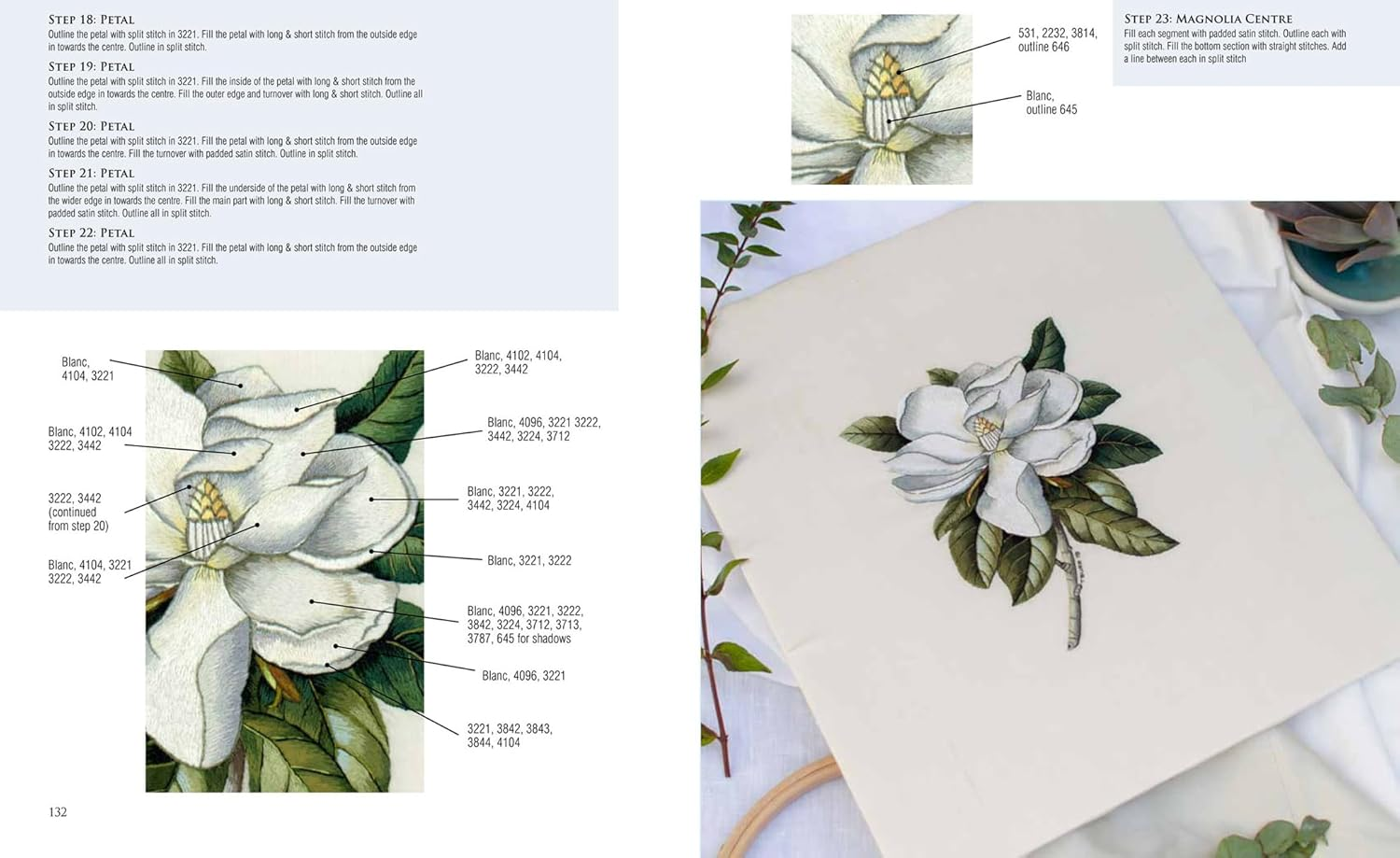 Kew Book of Embroidered Flowers: 11 Inspiring Projects with Reusable Iron-On Transfers image number 6