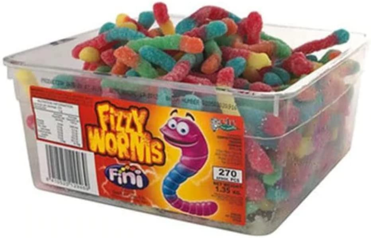 Fini Fizzy Worm Tub 1.35 Kg