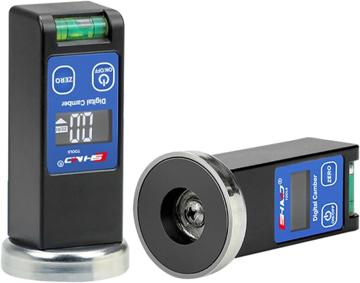 Digital Camber & Castor Alignment Gauge - Precision Wheel Alignment Tool Camber Gauge with LCD Display & Magnetic Base for Car, Truck, RV & SUV image number 5