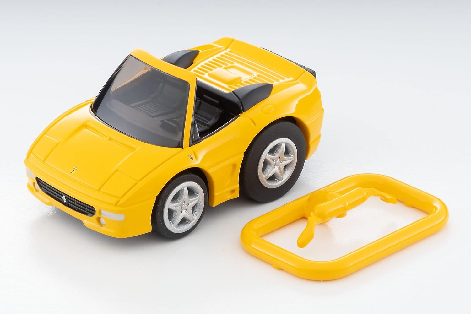 Choro Q Zero Z-78A Ferrari F355 Spider Yellow Finished Product 321149 image number 3