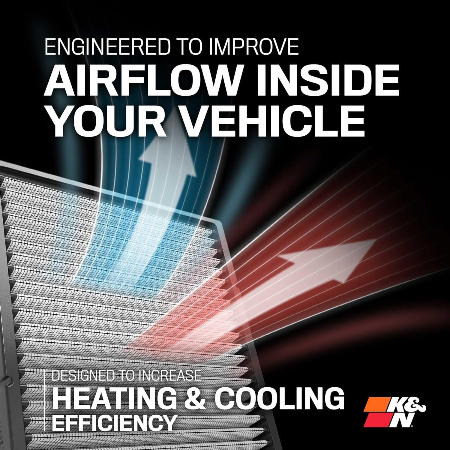 K&N VF2063 Cabin Air Filte for 2022 Nissan Patrol 4.0L V6 Gas image number 2