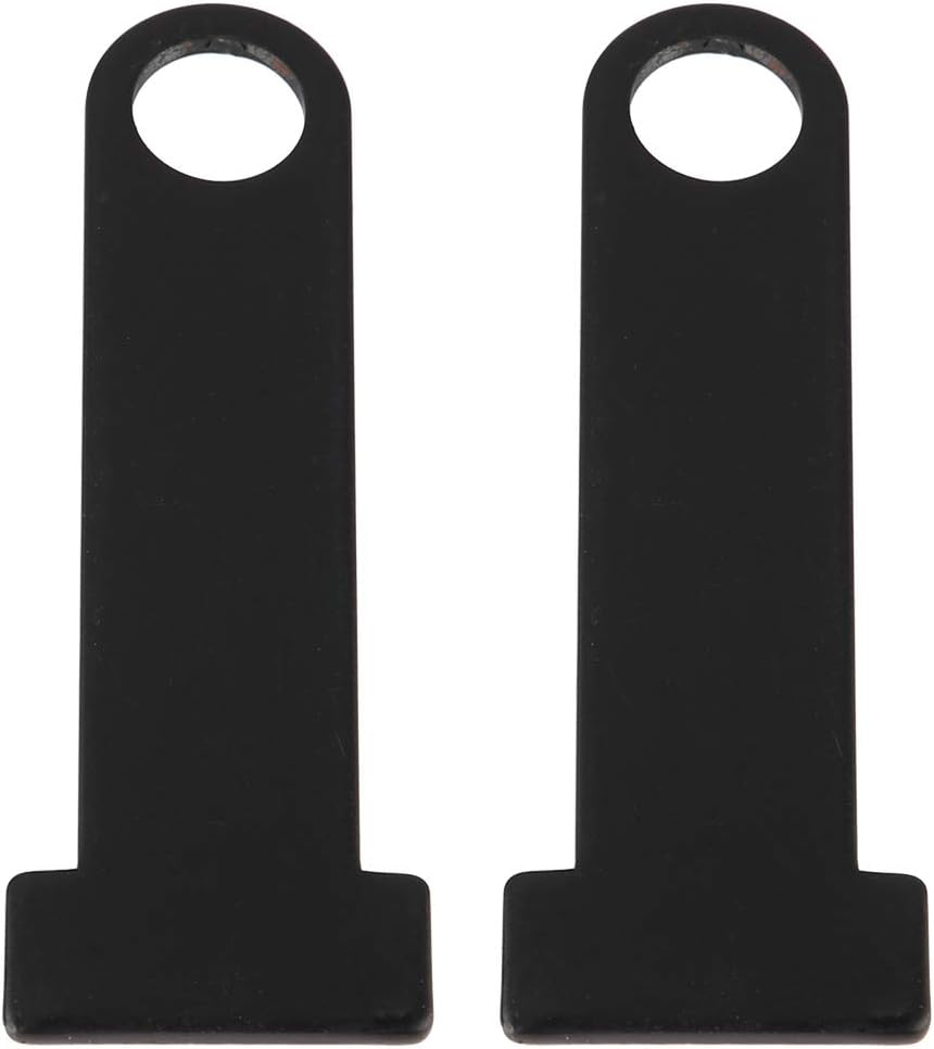 Helmet Lock 2 Helmets Durable Helmet Parts for Hondas Motorcycle Suzukias Yamahas(Black) image number 2